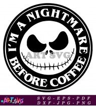 Nightmare Before Christmas SVG File Design