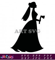 Bride Wedding Halloween Costumes SVG 1