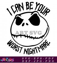 Jack Skellington Nightmare Before Christmas SVG 2