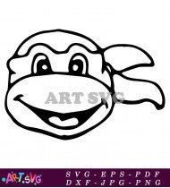 Teenage Mutant Ninja Turtles Cartoon Character SVG 21