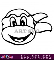 Teenage Mutant Ninja Turtles Cartoon Character SVG 25