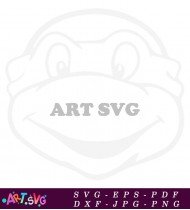 Teenage Mutant Ninja Turtles Cartoon Character Design SVG 5