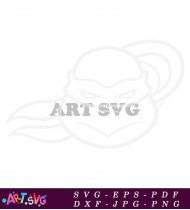 Teenage Mutant Ninja Turtles Cartoon Character Design SVG 12