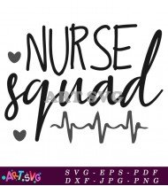 Nurse Squad Medical Design SVG