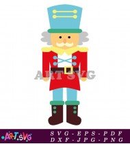 Nutcracker Christmas Toy Traditional Design SVG 1