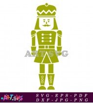 Christmas Nutcracker Soldier Vector Character Design SVG