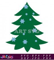 Christmas Tree Ornament Decoration Holiday Design SVG