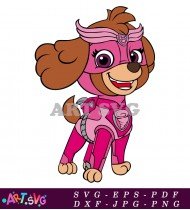 Paw Patrol Skye Super Hero Girl SVG 1