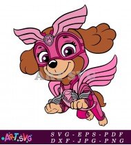 Paw Patrol Skye Super Hero SVG