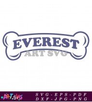 Paw Patrol Everest Logo Design Vector Illustration SVG 2