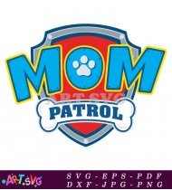 Paw Patrol Logo Vector Illustration For T Shirt SVG