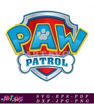 Paw Patrol Logo Clip Art Cartoon SVG 2