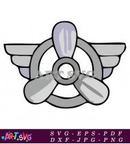 Paw Patrol Airplane Illustration Clip Art Image SVG