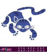 PJ Masks Blue Cat Character Design SVG 1