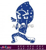 PJ Masks Blue Girl Character Image SVG 1