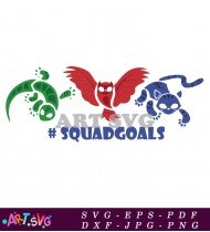 PJ Masks Superheroes Squad Goals SVG