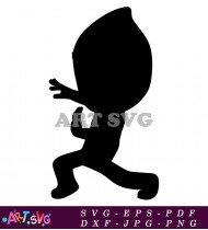 Printable PJ Masks Silhouette for Coloring SVG