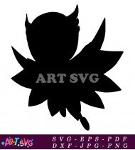 PJ Masks Silhouette Cartoon Hero Printable SVG