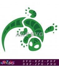 Green Leaf Symbol of a Secret Identity SVG