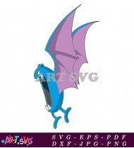 Blue Cartoon Pokemon With Open Mouth SVG