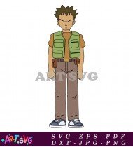 Pokemon Character Design Trainer Illustration SVG