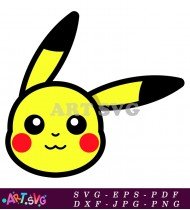 Pikachu Cartoon Cartoon Style Pokemon SVG