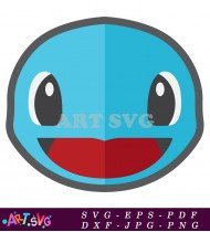 Pokemon Wartortle Cartoon Illustration SVG 1