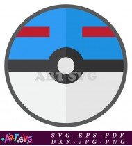 Pokemon Pokeball Cartoon Illustration SVG 3