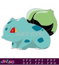 Venusaur Pokemon Cartoon Character Illustration Image SVG 3