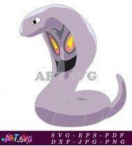 Pokemon Arbok Anime Cartoon Character SVG 4