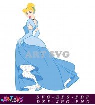 Disney Princess Cinderella Cartoon Illustration SVG