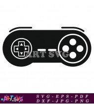 Modern Video Game Controller Vector SVG