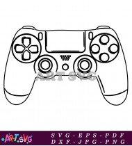 Console Gaming Controller Icon Vector SVG