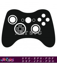 Console Video Game Controller Simple Flat Icon SVG