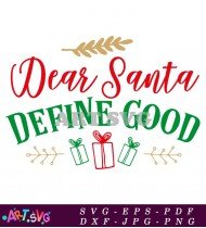 Define Good Christmas Gifts Ideas Fun SVG