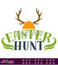 Easter Hunt Svg Design SVG