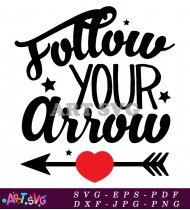 Follow Your Arrow SVG