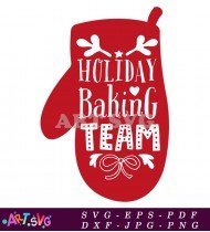 Holiday Baking Team Cut File Design SVG 1