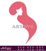 Pregnancy Silhouette Silhouette Pregnancy Baby Outline Silhouette SVG