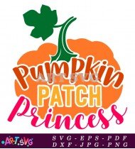 Pumpkin Patch Prince Cute Fall Baby Outfit SVG