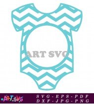 Baby Boy Onesie Template Digital Download SVG