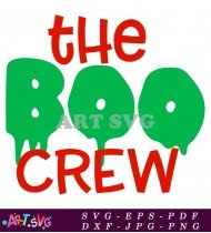 The Boo Crew Thanksgiving Design SVG File