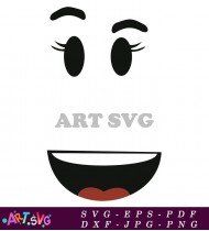 Roblox Avatar Face Design Black White Image SVG 7