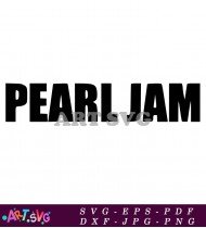 Pearl Jam Band Music Rock Logo SVG