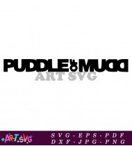 Puddle of Mudd Black Band Logo SVG