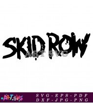 Skid Row Rock and Roll Band SVG