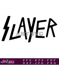 Slayer Heavy Metal Rock Band SVG