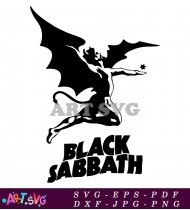 Black Sabbath Logo Icon Symbol Vector Design SVG