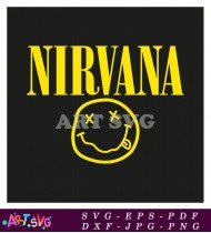 Nirvana Logo Icon Symbol Vector Design SVG