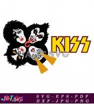 Kiss Logo Classic Rock Music Band SVG 3